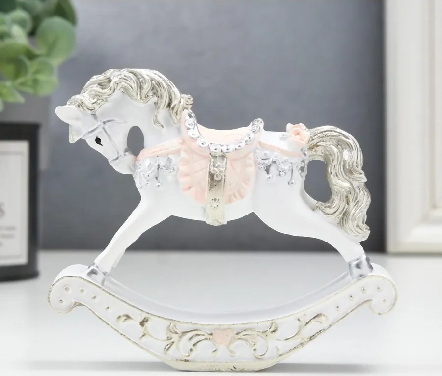 Simalend İç Mekan İçin Hatıra Sallanımlı At Figürü 43942390