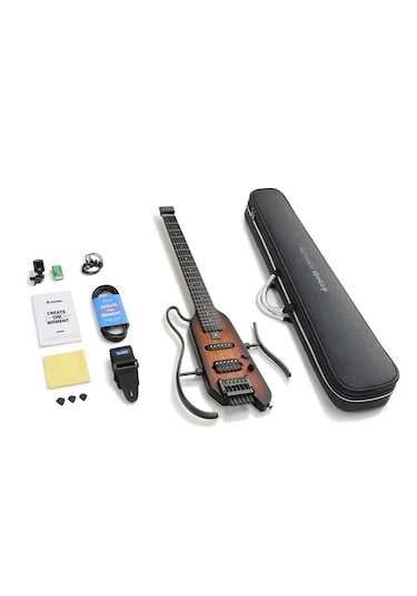 Donner Hush-x Headless Traveller Elektro Gitar Seti Sunburst