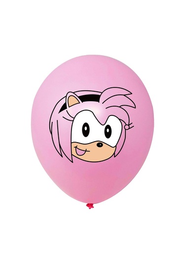 Sonic The Hedgehog Temalı Doğum Günü Partisi Dekorasyon Balonları Afiş Pasta Süsü Davetiye Kartı Seti Diğer