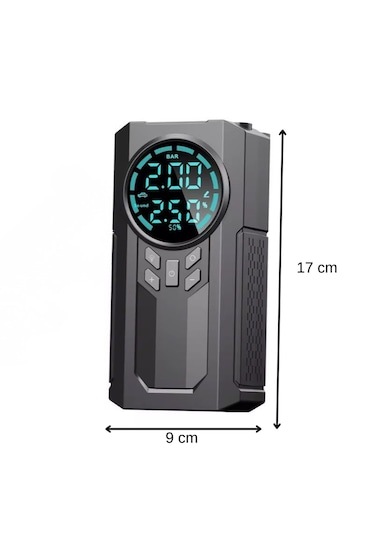 3000a Akıllı Takviye Kablosu 12v Güvenli Marş Destek Cihazı