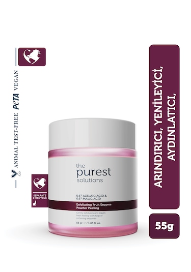 The Purest Solutions Arındırıcı ve Aydınlatıcı Enzim Peeling Toz Temizleyici 55 G