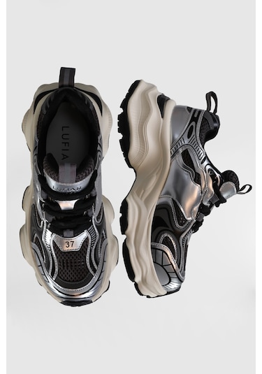 Lufian Arıana Kadın Sneaker Ayakkabı Gri Gri 122230017100150 Gri