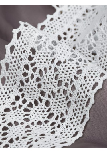 Kruzhevo Dantelli Dantel Şerit Örgü, Dikiş Ve El İşi İçin 6 Cm 10 M 160251868