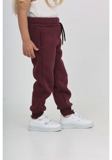 Toontoy Kız Çocuk Nakış Detaylı Eşofman Alt Mor