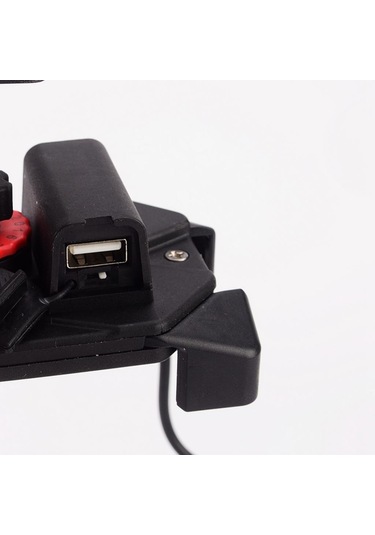 Suntek Usb Şarjlı Motosiklet Geri Çekilebilir Cep Telefonu