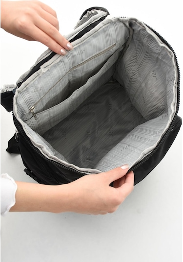 Büyük Boy Ultra Hafif Çok Bölmeli Dağcı Çantası Siyah Model: 571-7d - Siyah