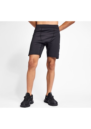 Lescon Erkek Koşu Kısa Tayt 25b-1010 SiYAH
