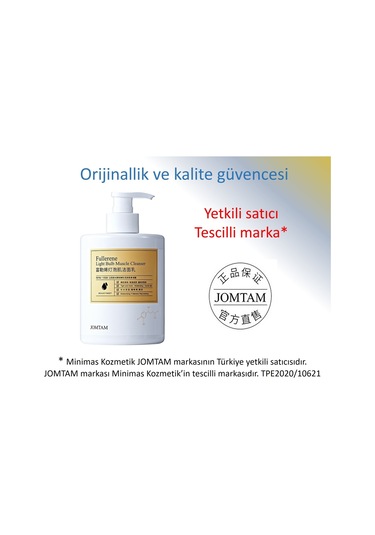 Jomtam Fullerene ve Miristik Asitli Derin Yüz Yıkama Jeli 500 ML