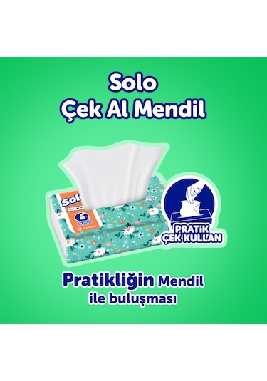 Solo Çek-Al Mendil 12 x 150'li