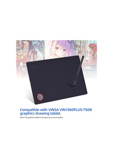 Neevoyu Vınsa Dijital Tablo Basınçlı Kalem - 8192 Basınç Hassasiyeti - Bilgisayar Çizim Aleti Aksesuarı