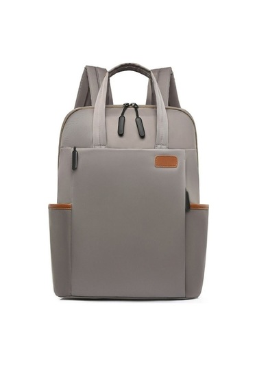 Novahub Büyük Kapasiteli Kadın Dizüstü Bilgisayar Sırt Çantası - Oxford Kumaş, Moda Seyahat Çantası - Siyah Siyah