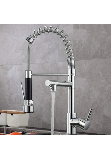 Endüstriyel Mutfak Banyo Batarya Sıcak Soğuk Çift Su Evye Musluk