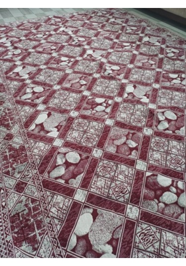 Savan Dokuma Halı Örtüsü 4m² 170 240 Kale Bordo6 Bordo