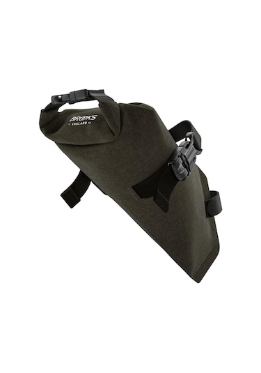Brooks Scape Roll Bag Sele Altı Çanta Mud Green 1litre Siyah