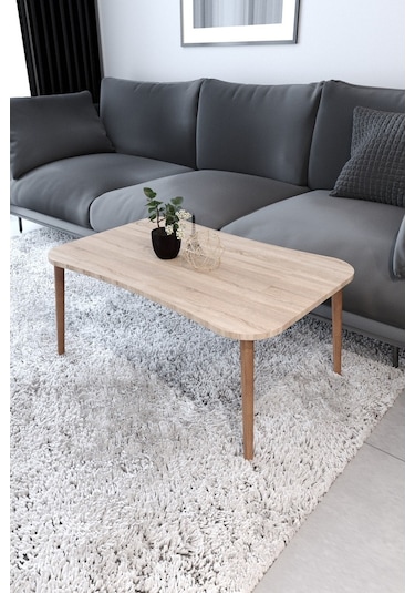 Esma Orta Sehpa Ve Zigon Sehpa 4'Lü Salon Seti - Sonomo