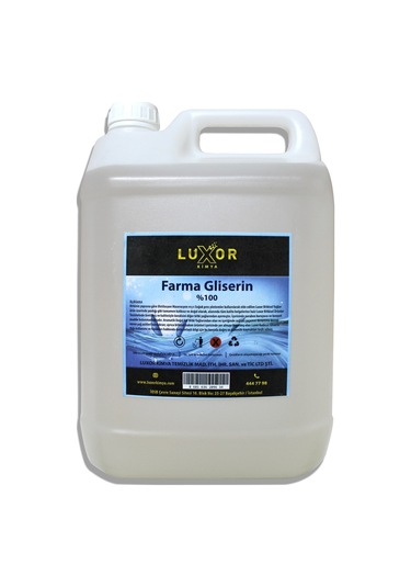 Luxor Kimya Farma Gliserin %99.9 6.250 KG