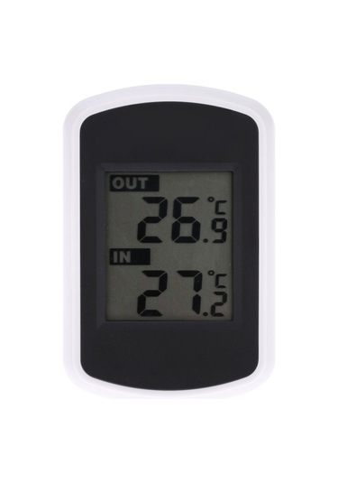 Folinda Ts-ft004-b Kablosuz Dış/iç Mekan Sıcaklık Ölçer - Lcd Ekranlı, -40 60 C Aralığı, 100m Aktarım, Pil Dahil Değil