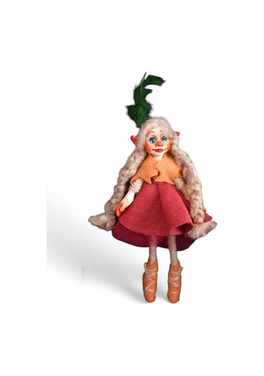 Elf Bebek Yeşil Tüylü Turuncu