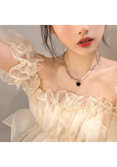 Bayanlar Alfabesi Çok Yönlü Titanyum Çelik Kolye Büküm Zinciri, Şartname: Xl1893 Çok Renkli