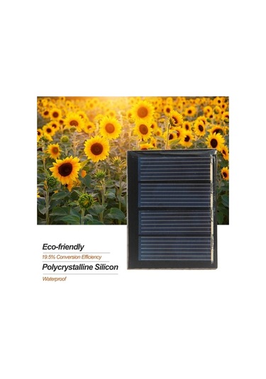 Besthome1 Dıy Güneş Paneli - 0.23w 2v Çok Amaçlı Şarj Ve Eğitim Projeleri İçin