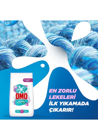 Omo Active Beyazlar & Renkliler Toz Deterjanı 9 KG