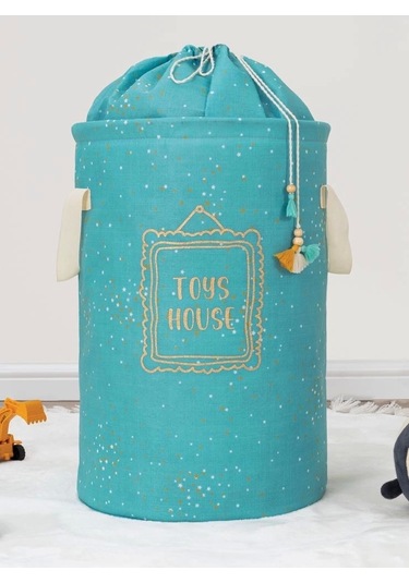 Alas Baby Yuvarlak Torbalı Sepet Çok Renkli