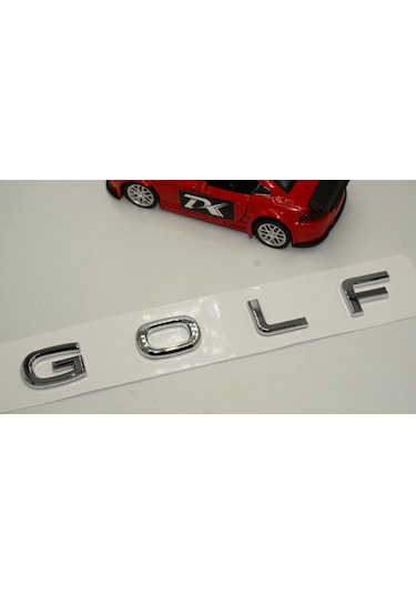 Volkswagen Golf7 Bagaj 3M Yeni Nesil Krom ABS Yazı Logo Amblem