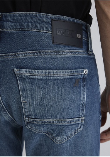 Mavi - Jake Mavi Pro Indigo Puslu Comfort Jean Pantolon 0042289336 Koyu Mavi