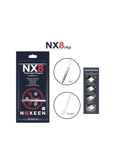 Noxeen NX8 Termal Macun 12.8W/M-K 4 G