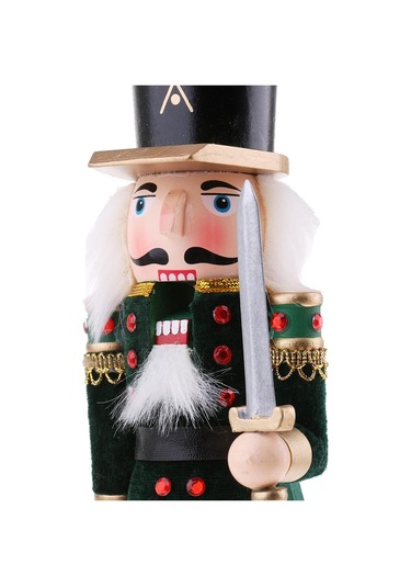 Dolıty 30 Cm Ahşap Fındıkkıran Asker Figürleri Modeli Kukla Tarif Edildiği Gibi