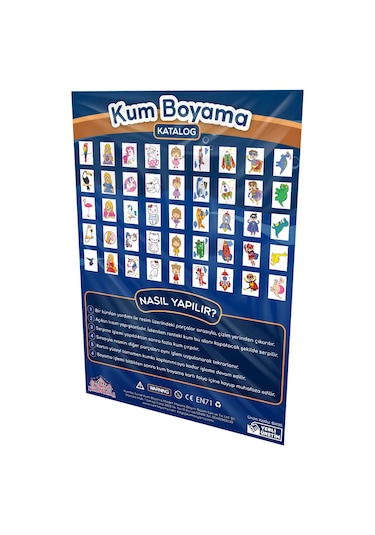 Deniz Atı Kum Boyama Aktivite Seti