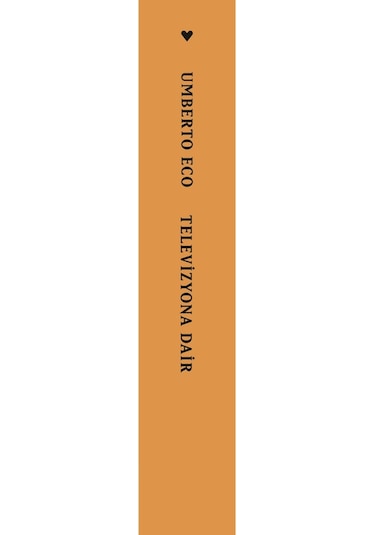 Televizyona Dair - Umberto Eco - Can Yayınları