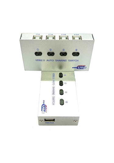 4 Port Usb Sharing Switch Usb Çoklayıcı Seçici Usb Auto Swıtch