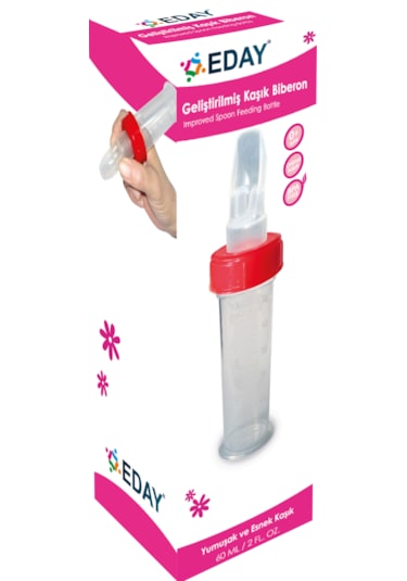 Eday Geliştirilmiş Kaşık Biberon - 60 Ml