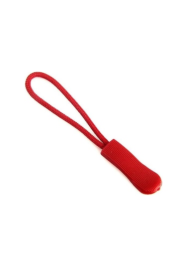 Kırmızı 20 Adet Fermuar Çekme Çektirme Ucu Fit Halat Etiketi Yedek Klip Kırık Toka Kablosu Tab Seyahat Mobilya Hırdavatı 55023996