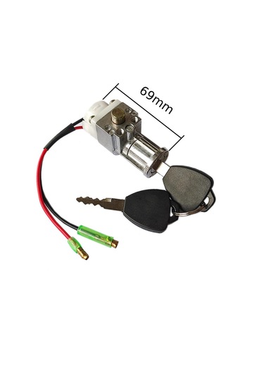 Homyl Akü Silindir Kilidi Motosiklet Aksesuarları Kontak Gosterildigi Gibi