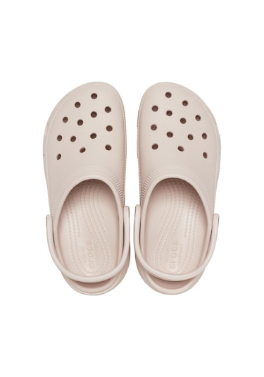 Classic Platform Clog W Kadın Terlik-9016 Pudra