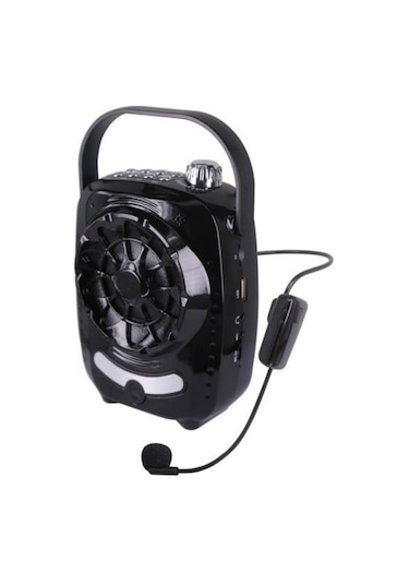 Luxury, Kafa Mikrofonlu Mini Rehber Anfisi, Kablolu Kafa Mikrofonlu Bluetooth Hoparlör, Usb Li Müzik Çalar