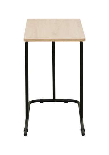 Stix Çok Amaçlı Sehpa - Ceviz / Siyah 50x30x50 Cm