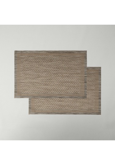 Linens Ortega 2'li 45x30 Cm Amerikan Servisi Bej Bej