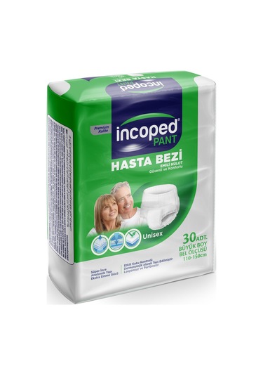 Incoped Pant Emici Külot Large 30 Adet X 2 L