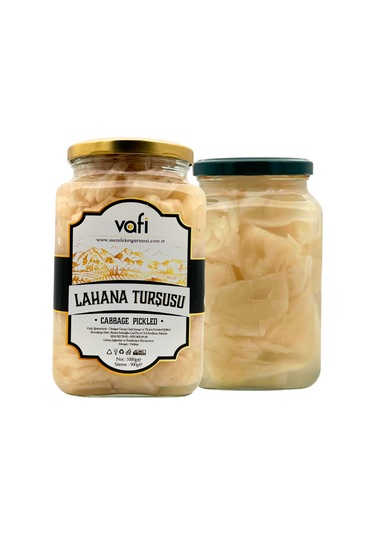 Vafi Turşu Serisi Lahana Turşusu 1000cc-500gr-5421