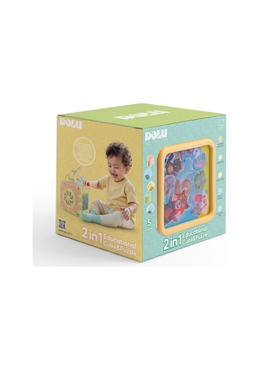 5292 Oyuncak Educatıonal Cube Puzzle