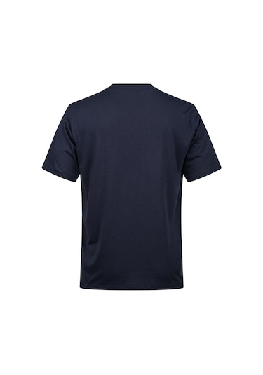 2as Axel Erkek Bisiklet Yaka T-shirt Lacivert