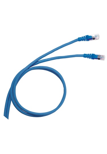 051765 F/utp Patch Cord Cat6 Pvc 5m Mavi