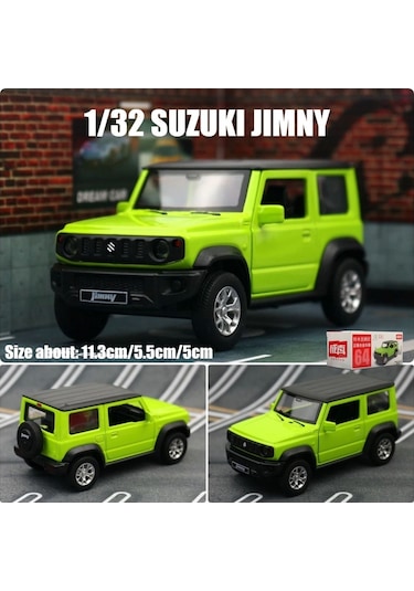Suzuki Jimny Model Araba 1:32 Ölçek 11cm Metal Diecast