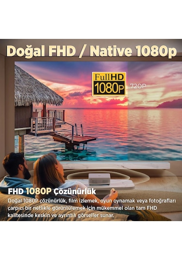 Vankyo Leisure L570b Smarttv 4k Destekli Projeksiyon Cihazı