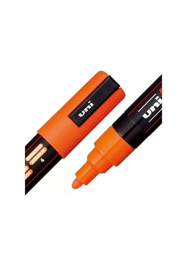 Uni Posca Su Bazlı Marker Seti Pc-5m 1.8 2.5 Mm 16 Renk Çok Renkli