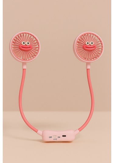 Sarjlı Boyun Fanı Karısık Gulen Yuz Fıgurlu 8026