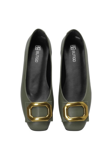 Butigo 24k-506 4pr Yeşil Kadın Babet 000000000101895630 Yeşil